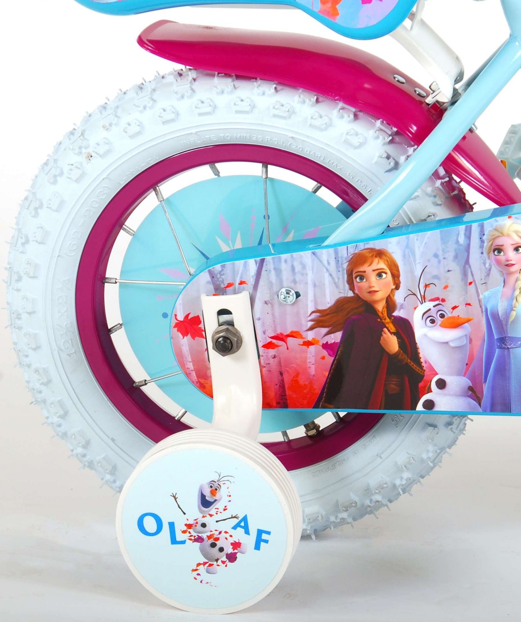 La Reine des neiges II de Disney - Vélo de 16 pousses