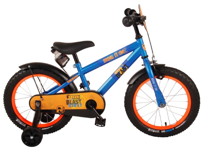 NERF Vélo pour enfants - Garçons - 16 pouces - Bleu satiné