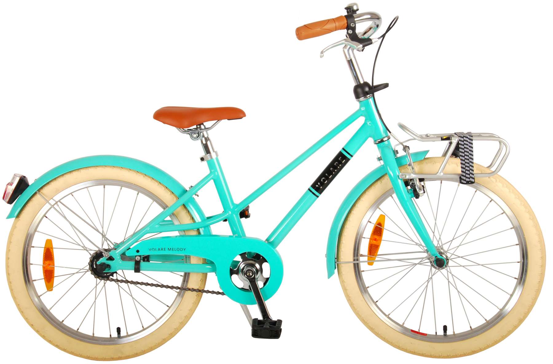 Vélo pour enfants Volare Melody - Filles - 20 pouces - turquoise - Prime  Collection