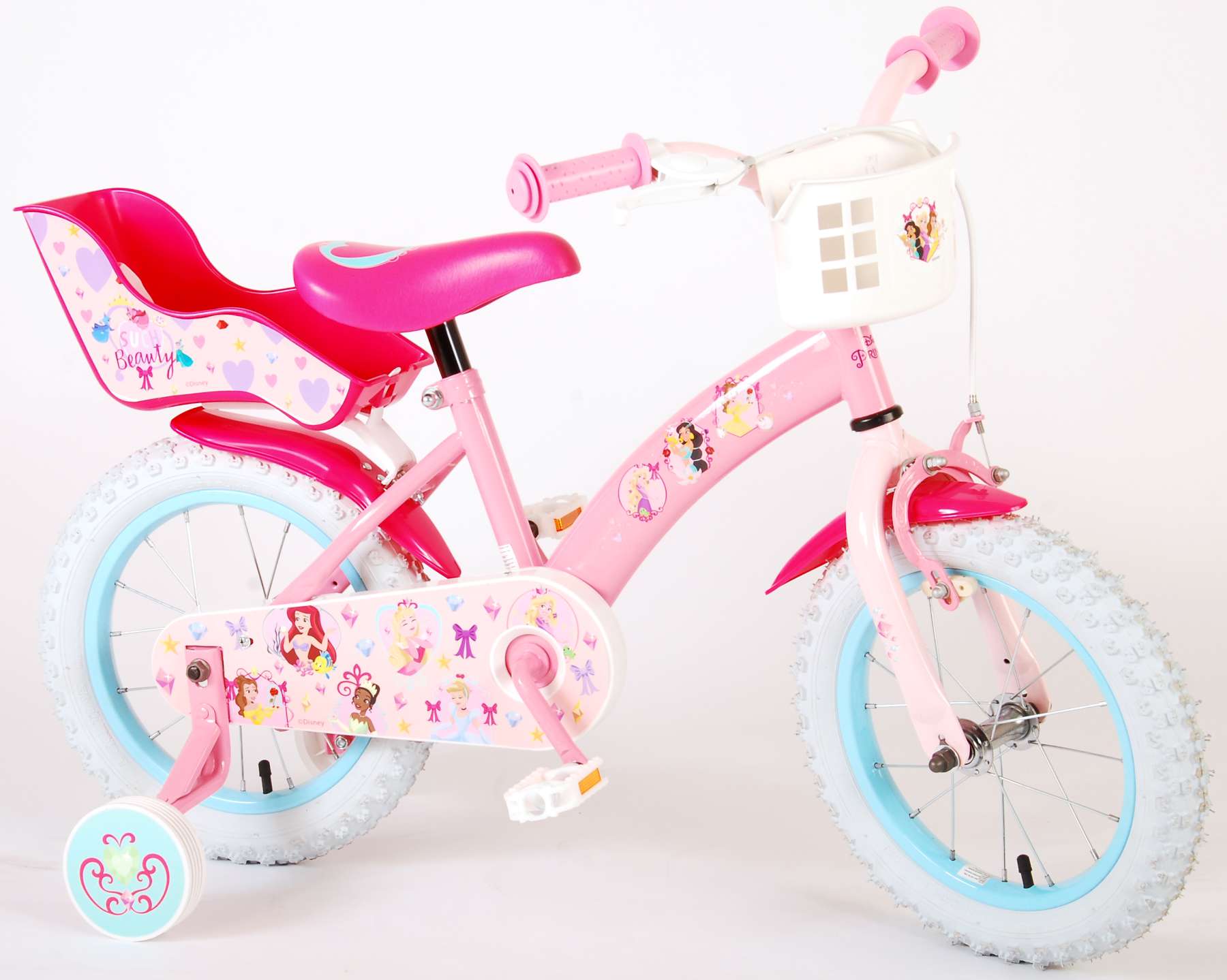 V lo enfant Princesses Disney fille 14 po rose