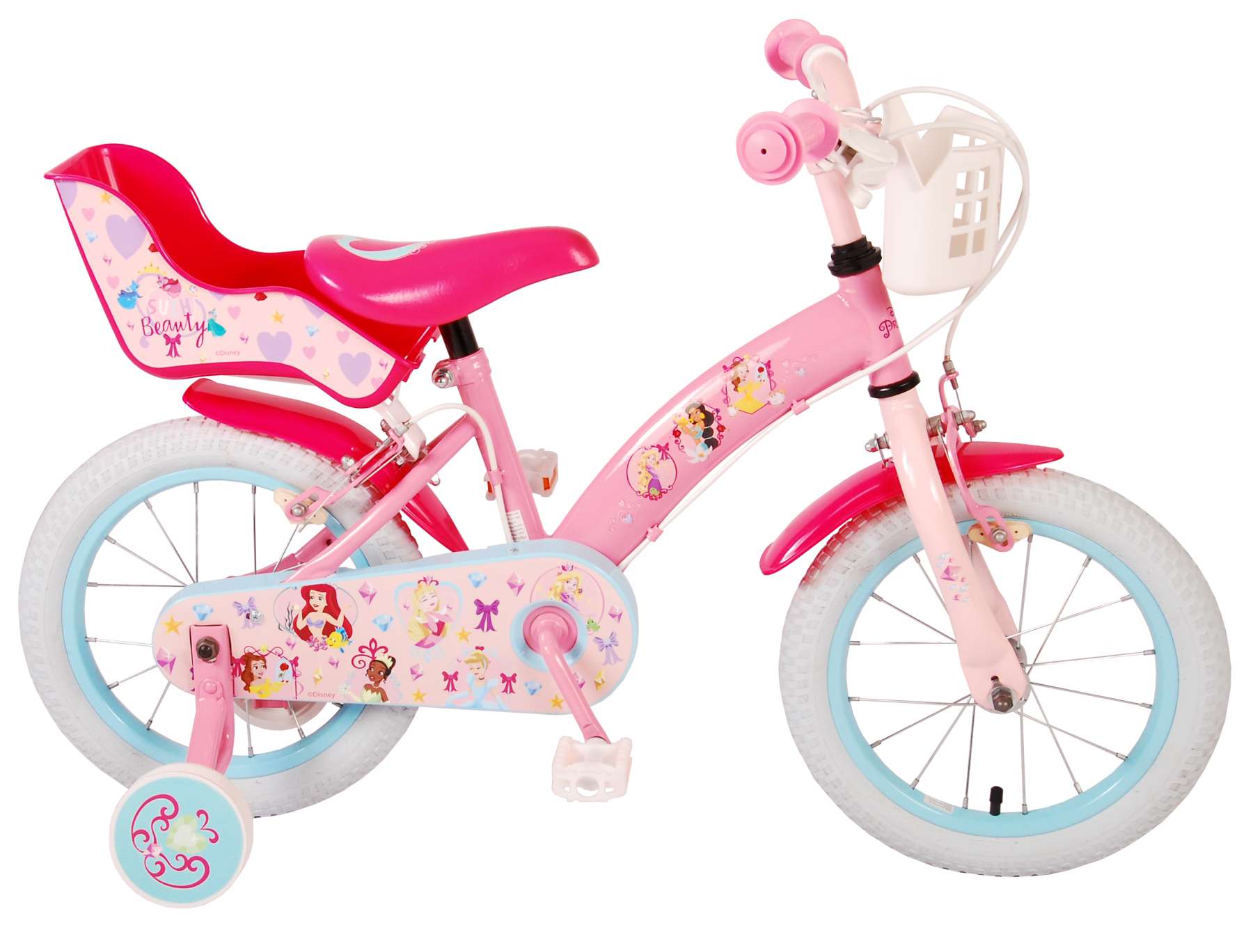 Vélo pour enfant 14 pouces - Pour garçon et fille - Avec roue