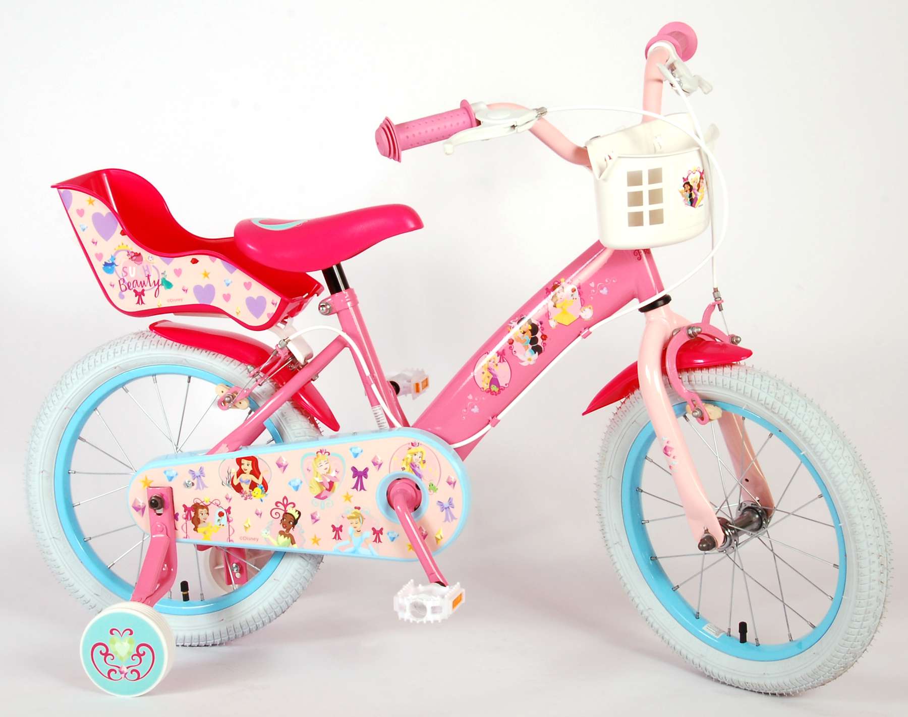 V lo pour enfants Disney Princesse Filles 16 pouces Rose