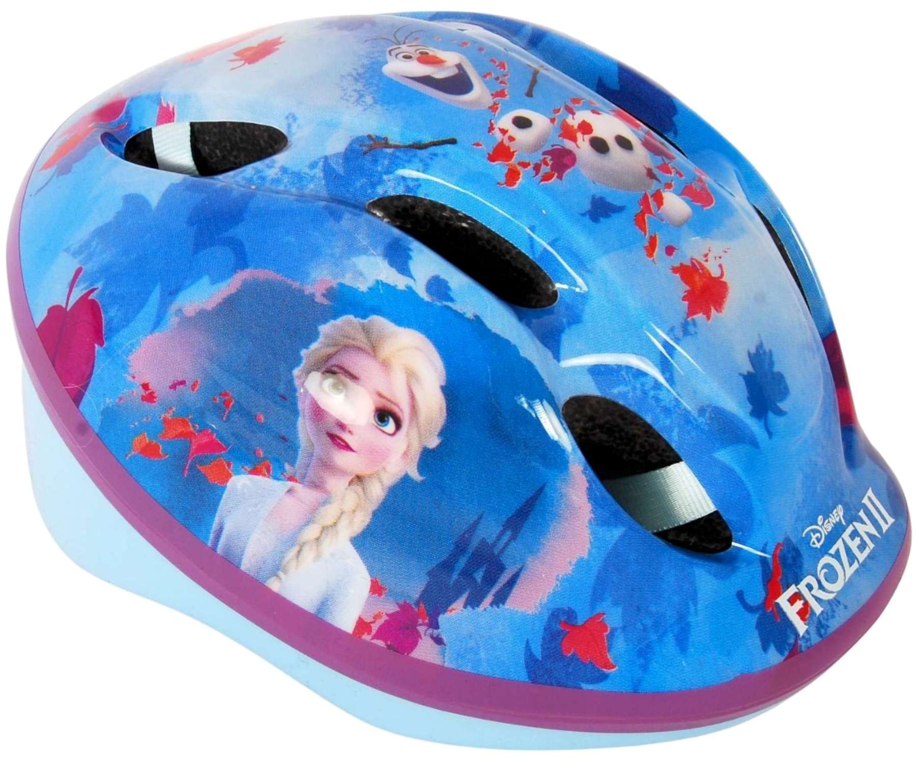 LA REINE DES NEIGES Vélo 12 + Casque - Enfant fille - Bleu et blanc - La  Poste