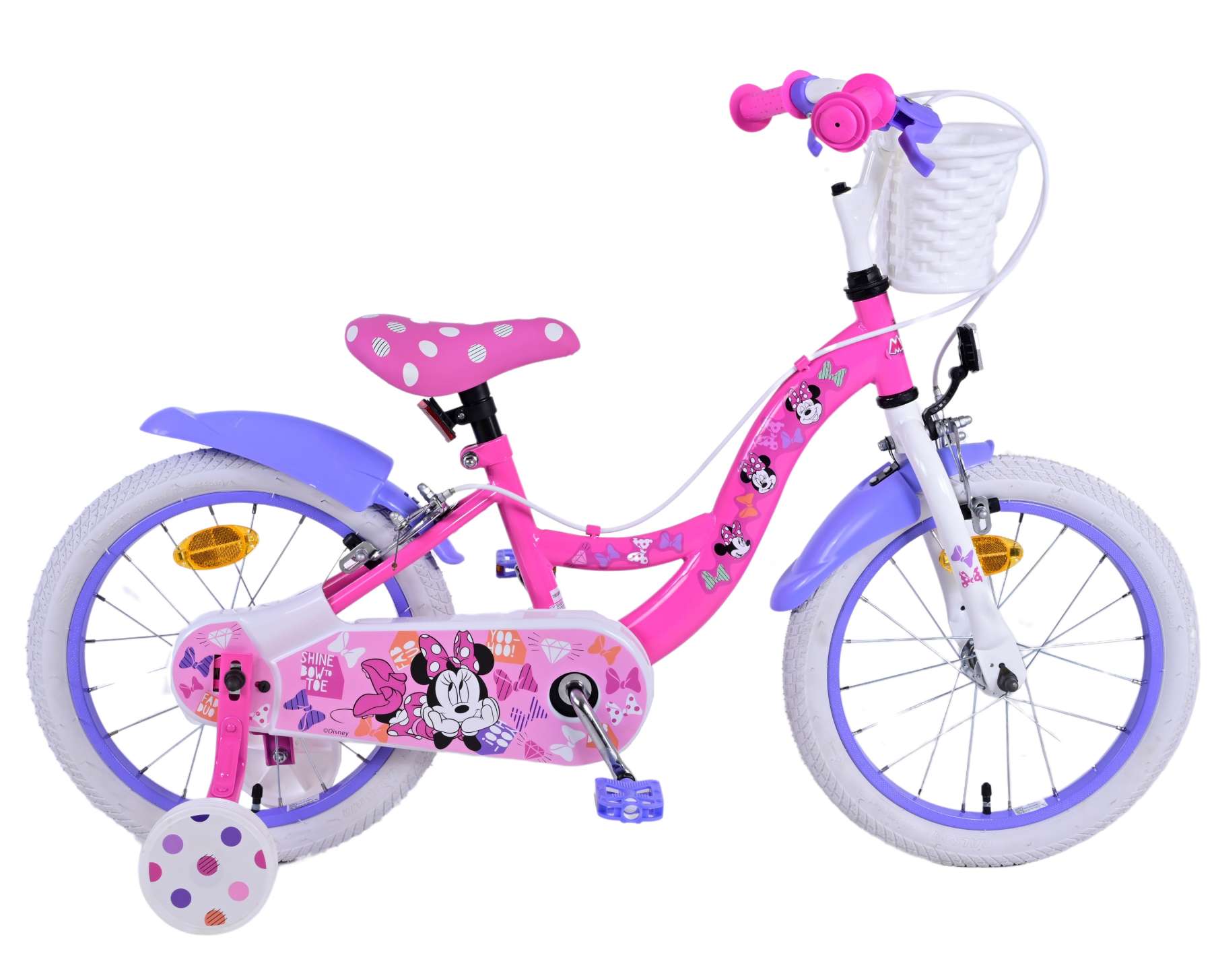 Velo 16 pouces rose hotsell