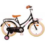 Volare Excellent Kinderfiets - Meisjes - 16 inch - Zwart - 95% afgemonteerd