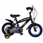 Vélo enfant Batman - Garçons - 12 pouces - Noir - Freins à deux mains