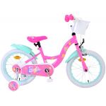 Vélo enfant Barbie - Filles - 16 pouces - Rose
