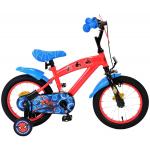 Vélo enfant Marvel Spider-Man - Garçons - 14 pouces - Rouge/Bleu