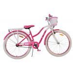 Vélo enfant Volare Lovely - Filles - 26 pouces - Rose