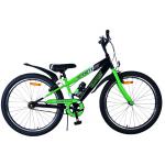 Volare Sportivo Vélo enfant - Garçons - 24 pouces - Noir Vert - Freins à deux mains