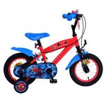 Vélo pour enfants Ultimate Spider-Man - Garçons - 12 pouces - Bleu/Rouge - Freins à deux mains