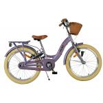 Volare Blossom Vélo enfant - Filles - 20 pouces - Violet - Deux freins à main