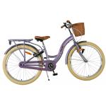 Volare Blossom Vélo d'enfant - Filles - 24 pouces - Violet - Deux freins à main
