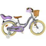 Volare Blossom Vélo enfant - Filles - 16 pouces - Violet - Freins à deux mains [CLONE]
