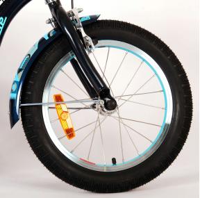 Vélo d'enfant Volare Miracle Cruiser - Garçons - 16 pouces - Mat Blue - Prime Collection
