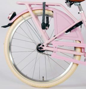 Volare Classic Granny Bicycle - Filles - 24 inch - Rose