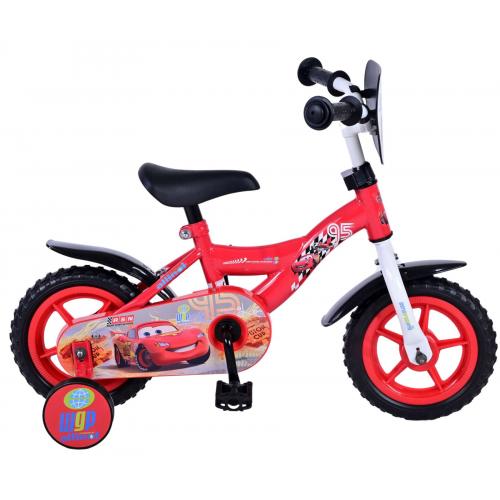 Vélo enfant Disney Cars - garçon - 10 po - rouge