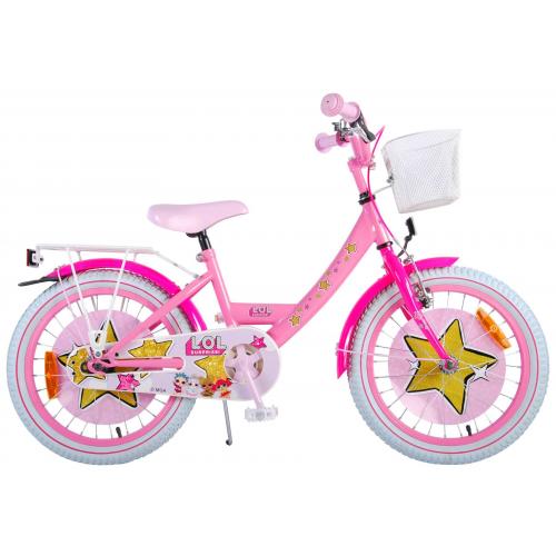 LOL Surprise Vélo d'enfant - Filles - 18 pouces - Rose - assemblé à 95%