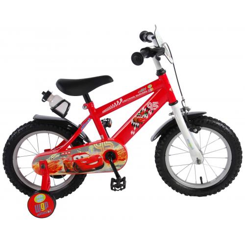 Vélo enfant Disney Cars - garçon - 14 po - rouge