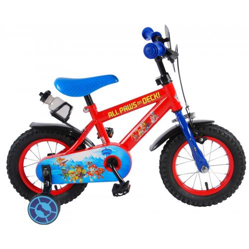 Vélo enfant Paw Patrol - garçon - 12 po - rouge/bleu