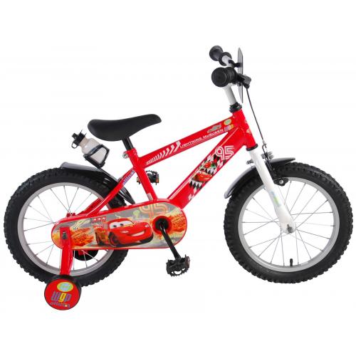 Vélo pour enfants Disney Cars - Garçons - 16 pouces - Rouge