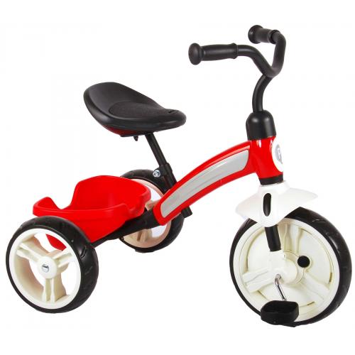 Tricycle d'élite QPlay  Garçons et filles rouges