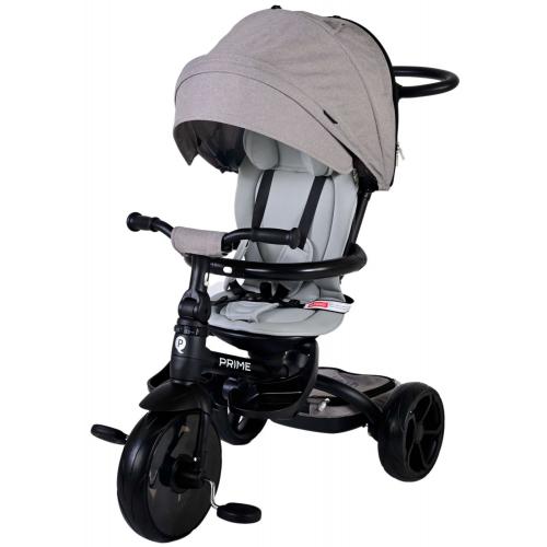 Qplay Tricycle Prime 4 en 1 - Garçons et filles - Gris