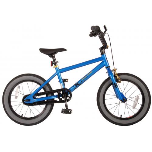 Vélo enfant Volare Cool Rider - Garçons - 16 pouces - Bleu - 95% assemblé