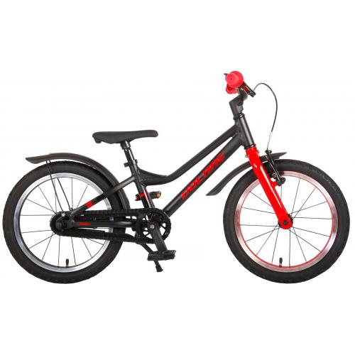 Volare Blaster Bicyclette pour enfants - Garçons - 16 pouces - Noir Rouge - Prime Collection