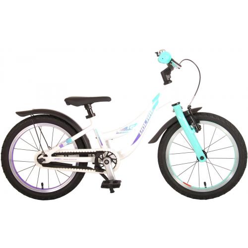 Volare Glamour Bicyclette pour enfants - Filles - 16 pouces - Vert menthe perlée - Prime Collection