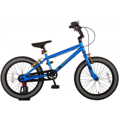 Volare Cool Rider Vélo pour enfants - Garçons - 18 pouces - Bleu - deux freins à main - 95% assemblés - Prime Collection