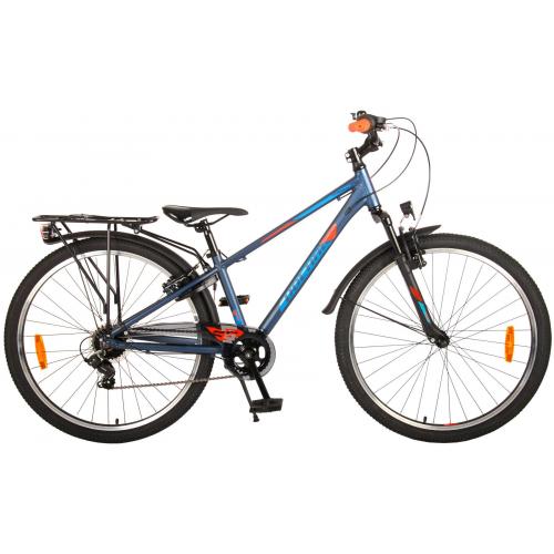Volare Cross Bicyclette pour enfants - Garçons - 26 pouces - Bleu Vert - 7 vitesses - Prime Collection