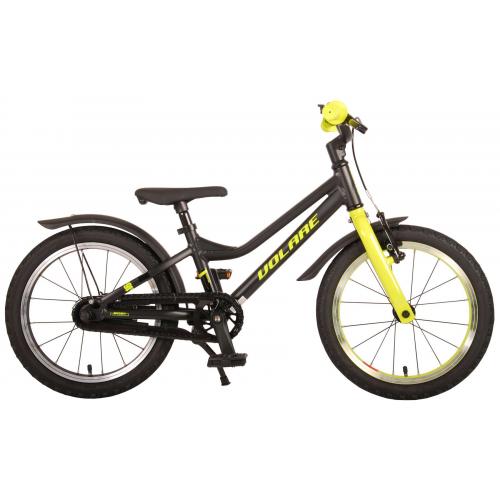 Volare Blaster Bicyclette pour enfants - Garçons - 16 pouces - Noir Vert - Prime Collection