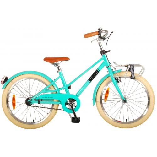 Vélo pour enfants Volare Melody - Filles - 20 pouces - turquoise - Prime Collection