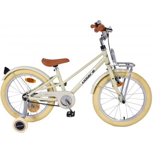 Vélo pour enfants Volare Melody - Filles - 18 pouces - Sable - Prime Collection