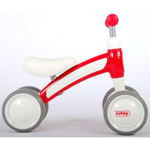 QPlay Cutey Ride On Walking Bike - Garçons et filles - Rouge