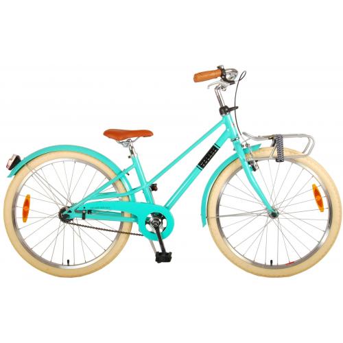 Vélo pour enfants Volare Melody - Filles - 24 pouces - turquoise - Prime Collection