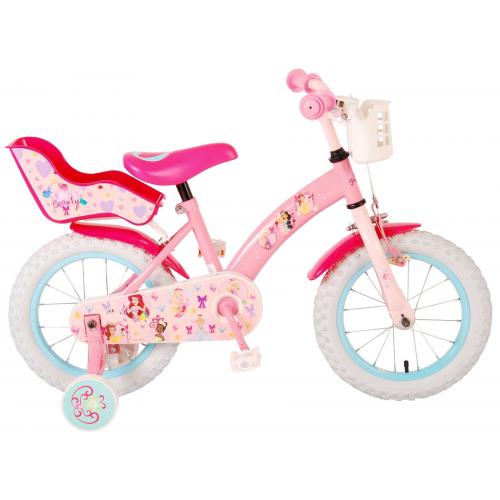 Vélo enfant Princesses Disney - fille - 14 po - rose