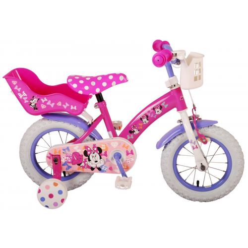 Disney Minnie Cutest Ever ! Vélo pour enfants - Filles - 12 pouces - Rose