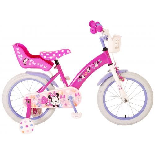 Vëlo enfant Disney La Boutique de Minnie - fille - 16 po - rose