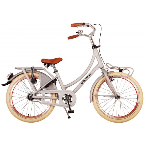Volare Classic Oma Vélo pour enfants - Filles - 20 pouces - Matt Silver