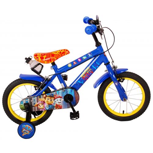 Vélo pour enfants Paw Patrol the Movie - Garçons - 14 pouces - Bleu - Deux freins à main