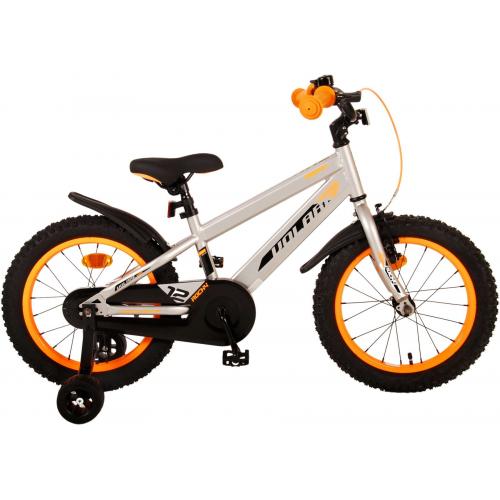 Volare Rocky Vélo pour enfants - Garçons - 16 pouces - Gris