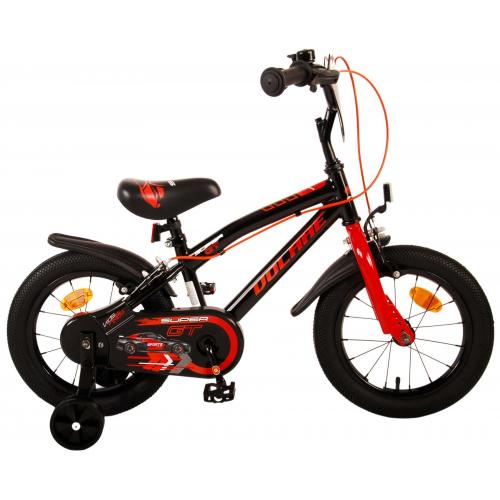 Vélo pour enfants Volare Super GT - garçons - 14 pouces - Rouge - Deux freins à main [CLONE]