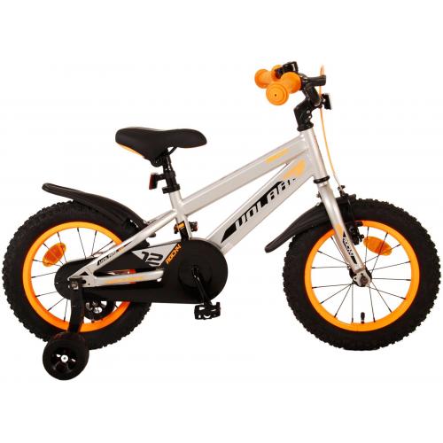 Volare Rocky Vélo pour enfants - Garçons - 14 pouces - Gris