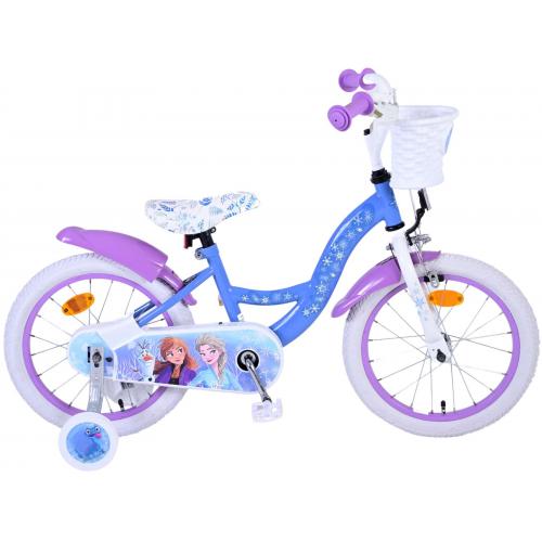 Vélo enfant Disney La reine des neiges 2 - fille - 16 po - bleu/mauve