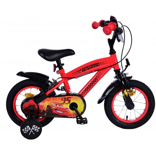 Vélo enfant Disney Cars - garçon - 12 po - Cars - 2 leviers de frein