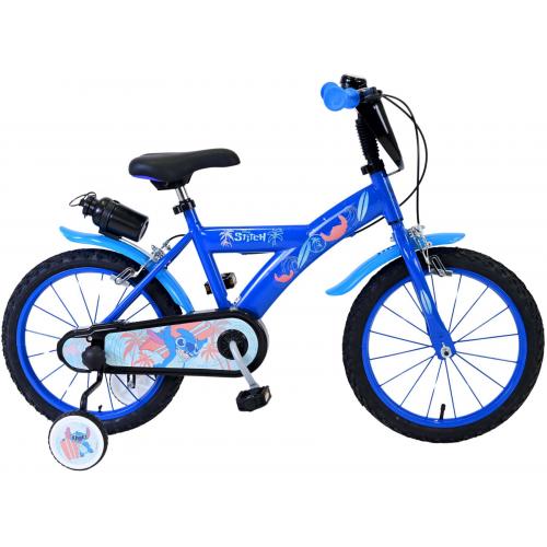 Vélo 16 pouces bleu marine pour filles ou garçons Moonbug de Bobbin pneus  blancs