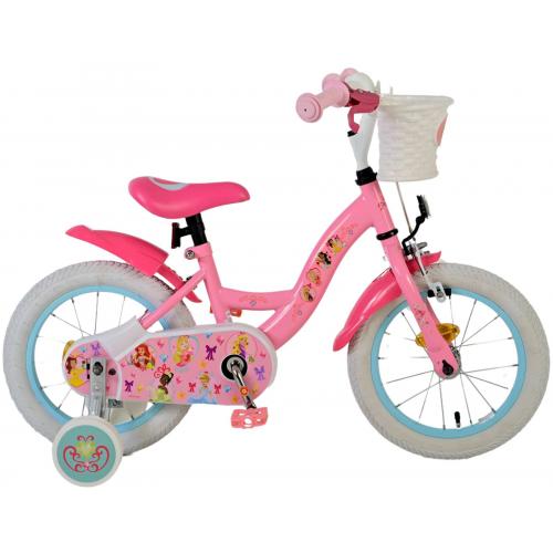 Vélo enfant Disney Princesse - Filles - 14 pouces - Rose