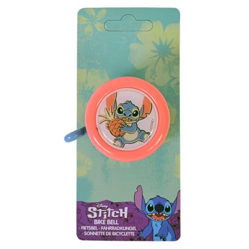 Cloche de vélo Disney Stitch - Bleu corail / Orange